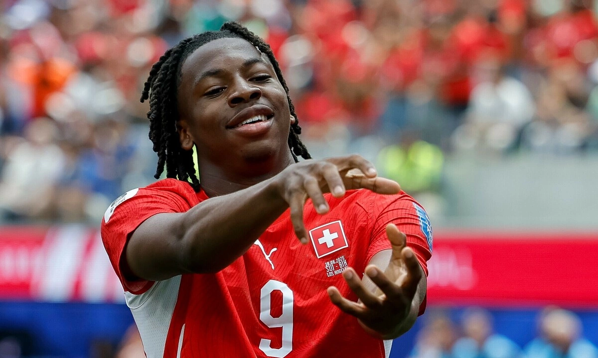 Tiền vệ 20 tuổi Johan Manzambi lập kỷ lục World Cup trong chiến thắng 4-1 của Thụy Sĩ - hình ảnh - winxx88.vip